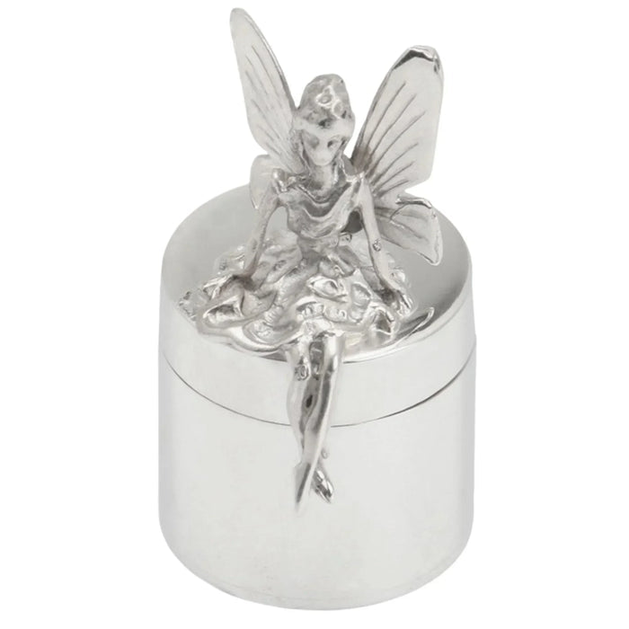 Sterling Silver Tooth Fairy Keepsake Box by Krysaliis