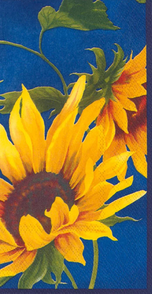 Sunshine Blue Guest Towels