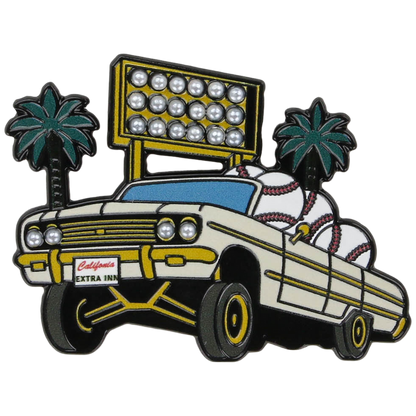 The Aleali May "Summer League LA" Low Rider Pin
