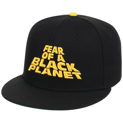 The "Rebel Radio" Public Enemy Collection - 'Fear of a Black Planet' - Black/Yellow Fitted