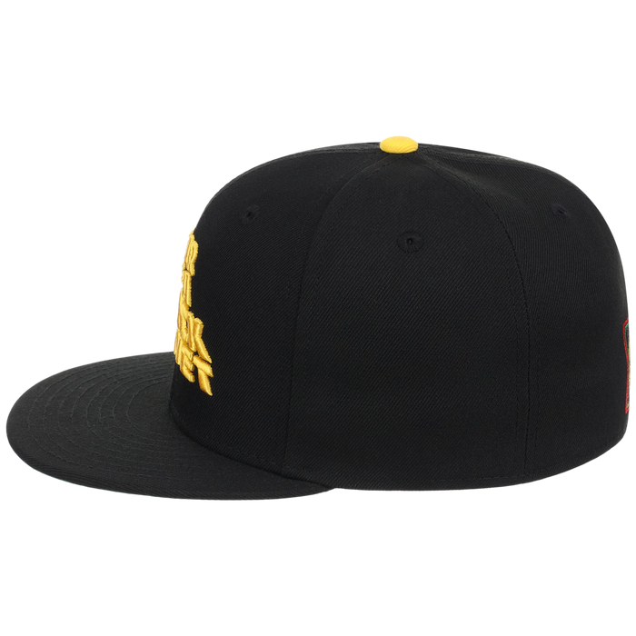 The "Rebel Radio" Public Enemy Collection - 'Fear of a Black Planet' - Black/Yellow Fitted