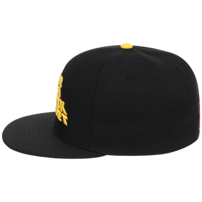 The "Rebel Radio" Public Enemy Collection - 'Fear of a Black Planet' - Black/Yellow Fitted
