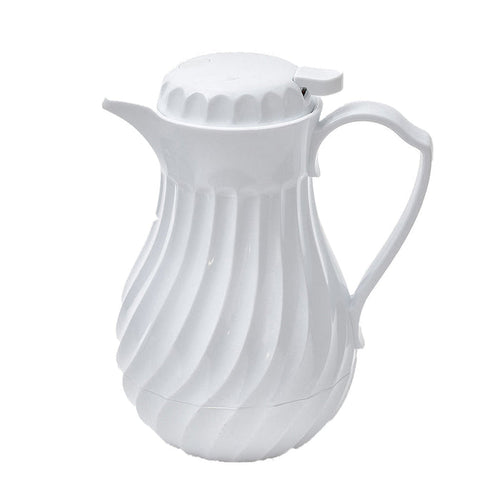 Thermal Beverage Server - 40 oz White
