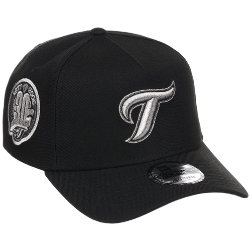 Toronto Blue Jays Toronto Crown the City - Liquid Titanium New Era 9FORTY (Black/Black)