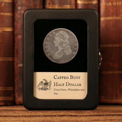 United States, Capped Bust Silver Half Dollar - 1834 - United States of America