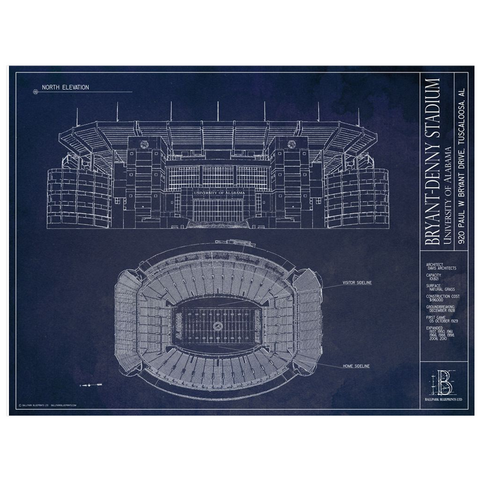 University of Alabama - Bryant-Denny Stadium