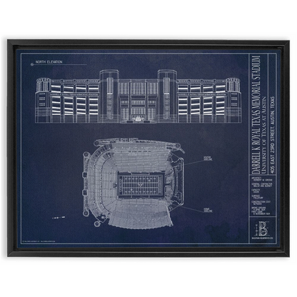 Framed Canvas - Large - Black