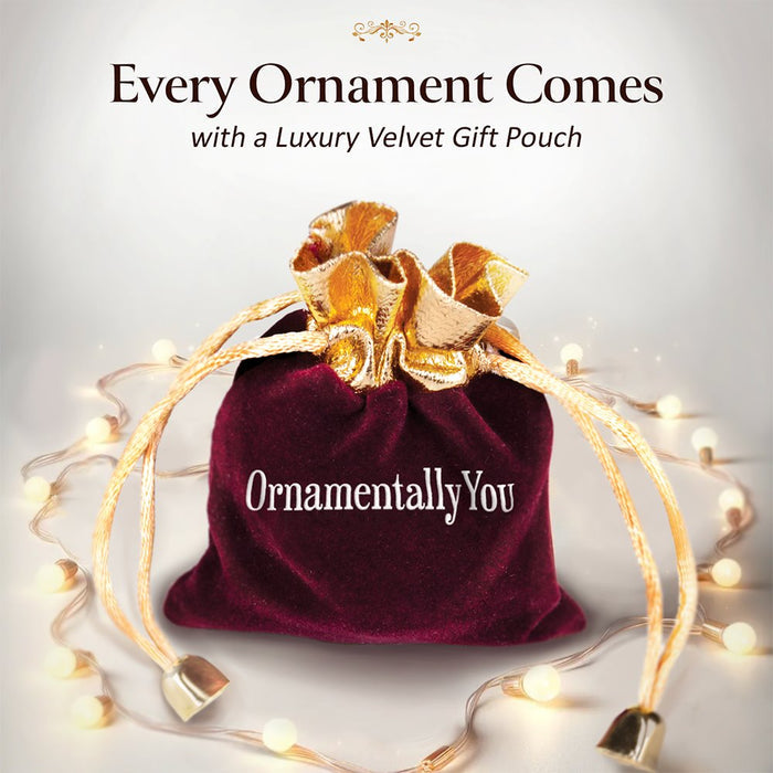 Unseen Yet Forever Close Ornament, Heartfelt Christmas Remembrance Gift Ceramic Ornament OrnamentallyYou