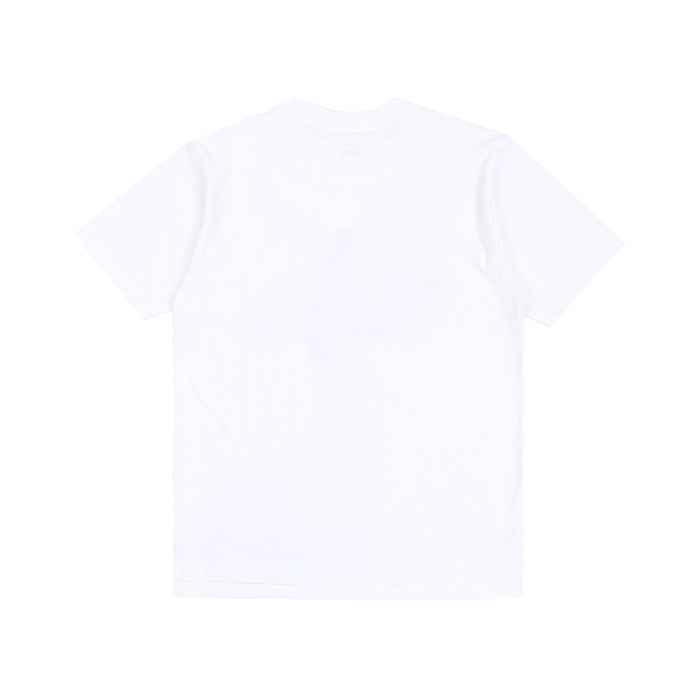 W' Pastel Color Camo Shark Milo T-Shirt - White