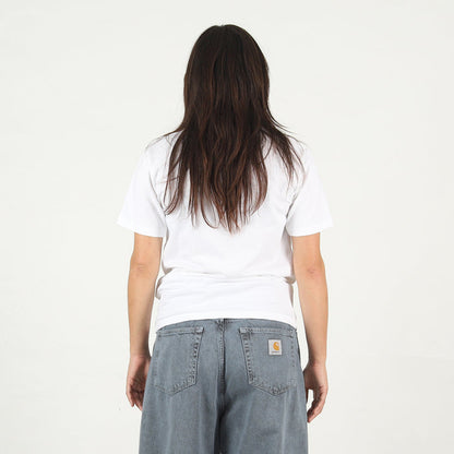 W' Pastel Color Camo Shark Milo T-Shirt - White