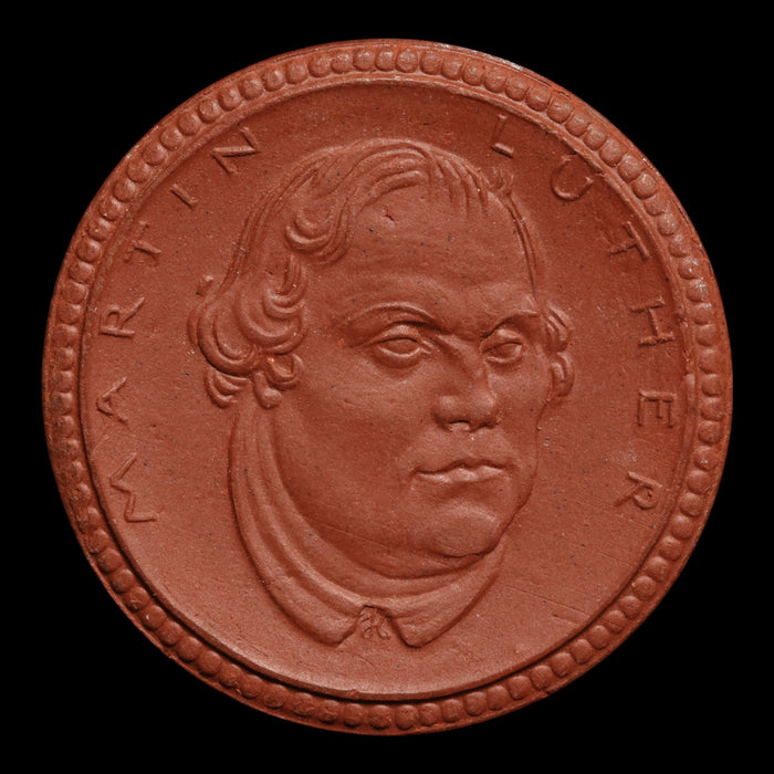 Weimar Germany, Eisenach, 1 Mark, Porcelain Notgeld (Martin Luther Commemorative) - 1921 - Germany