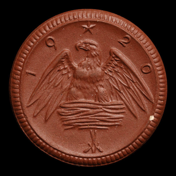 Weimar Germany, Sachsen, 2 Marks, Porcelain Notgeld - 1920 - Germany