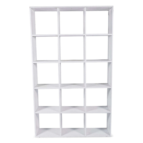White Bar Back Shelf