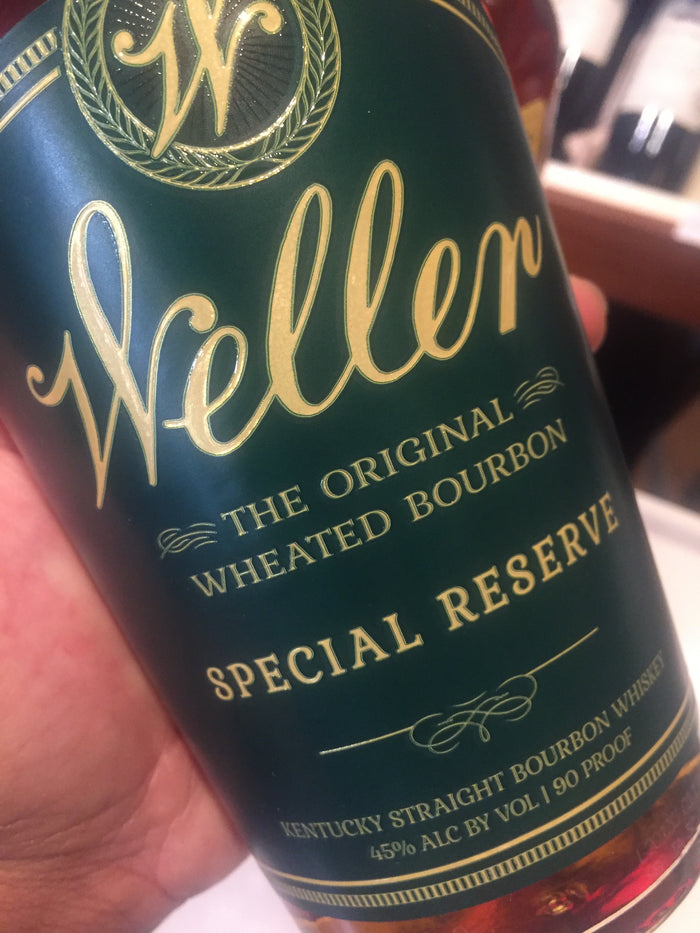 WL WELLER RESERVE/E H TAYLOR SMALL BATCH  1 bottle of each