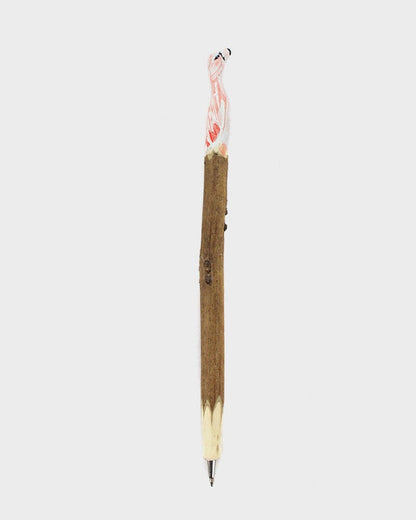 Wooden Animal Pen, Flamingo