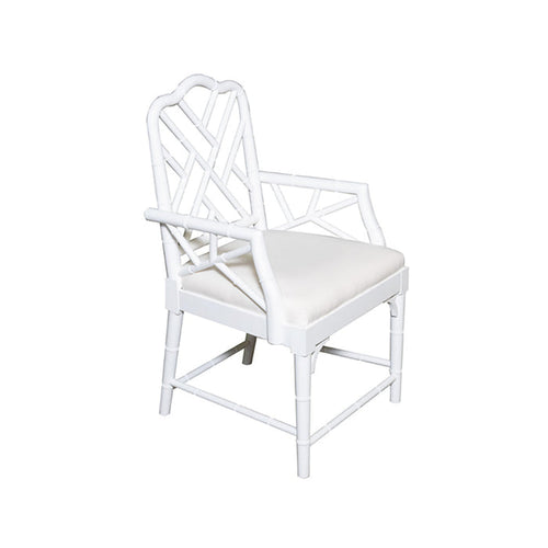 Zelda White Armchair