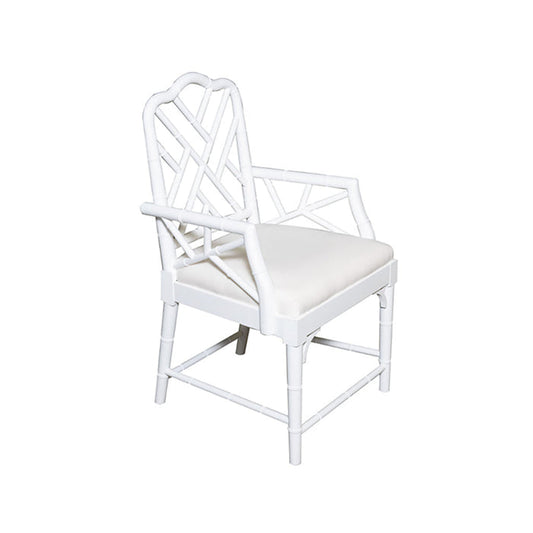 Zelda White Armchair